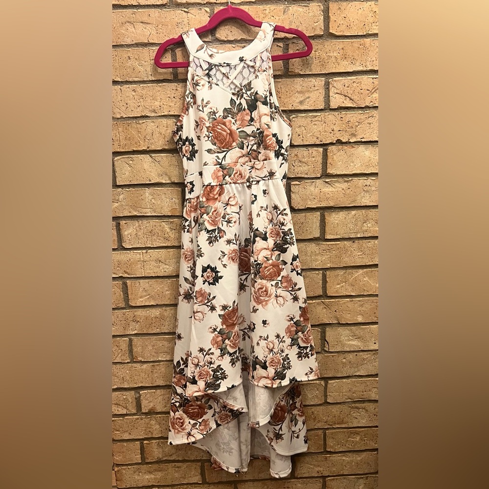 Off-White floral chenault dress